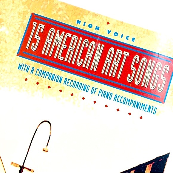Hal Leonard Music Book 15 American Art Songs for High Voice With CD - Picture 2 of 11